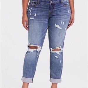 Torrid Boyfriend Jean - Vintage Stretch Medium Wash